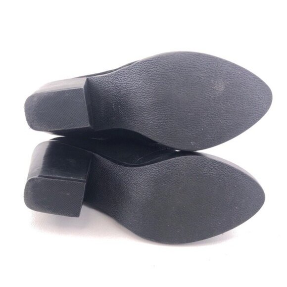 Steve Madden Jayson Black Suede Ankle Boots 7.5M - Picture 7 of 12